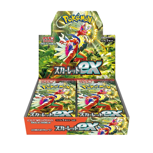Japanese Pokemon Scarlet Ex Booster Box